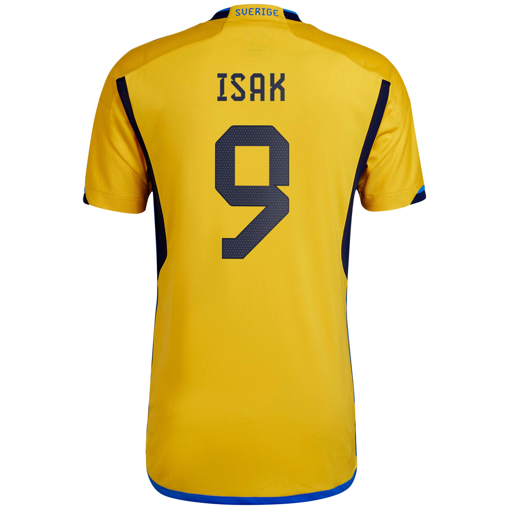 Sweden Home Shirt with Isak 9 printing