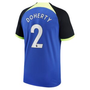 Tottenham Hotspur Away Stadium Shirt 2022-23 - Mens with Doherty 2 printing