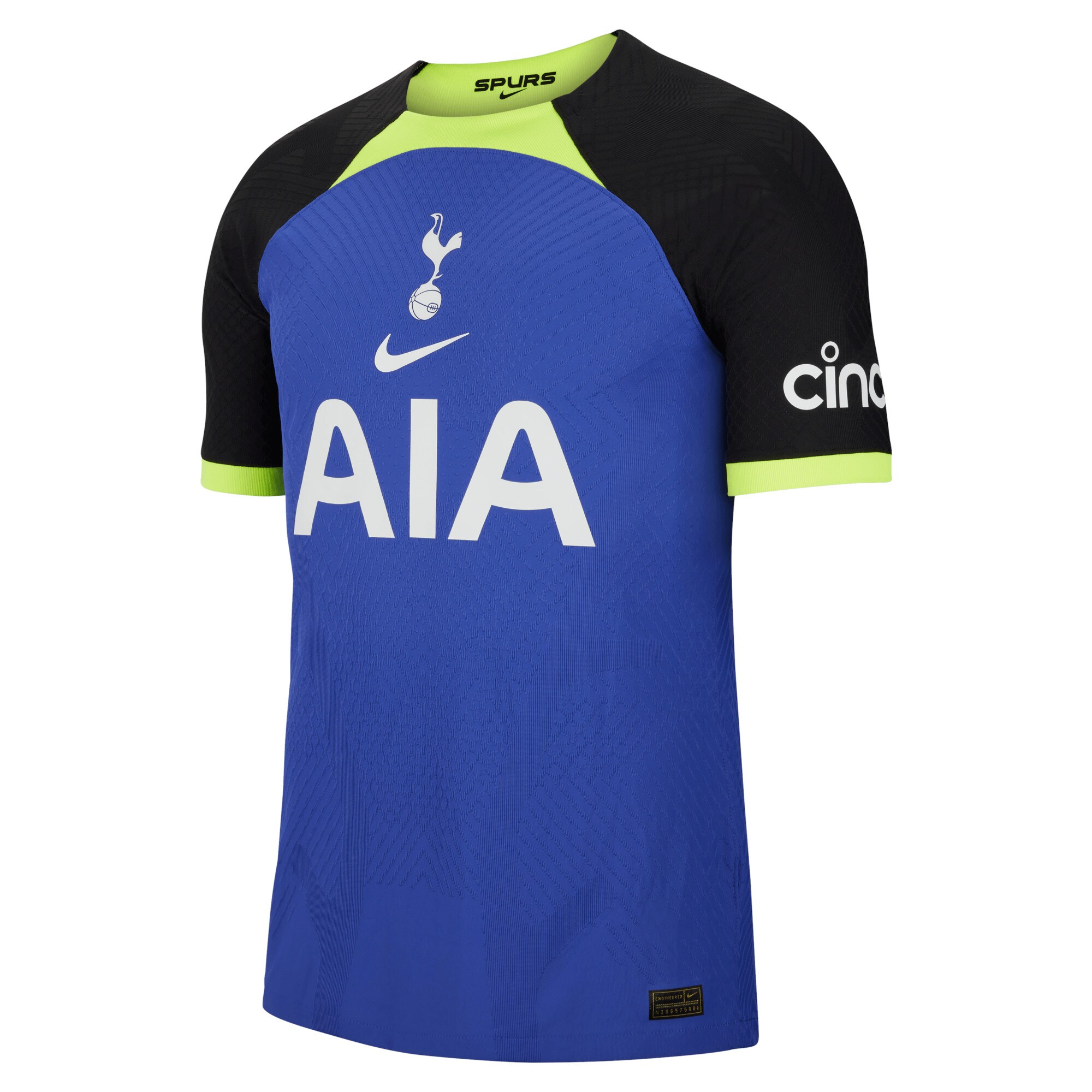 Tottenham Hotspur Away Vapor Match Shirt 2022-23 with Doherty 2 printing