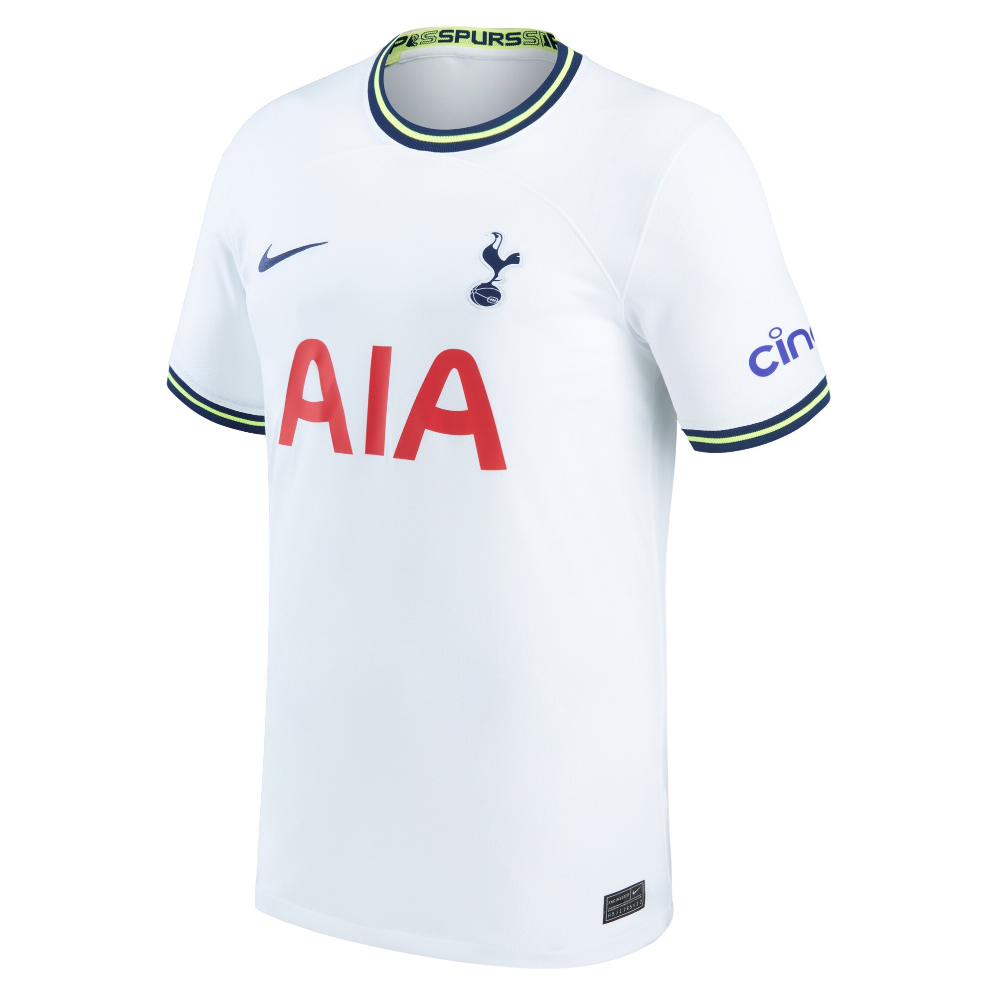 Tottenham Hotspur Home Stadium Shirt 2022-2023 with Kulusevski 21 printing