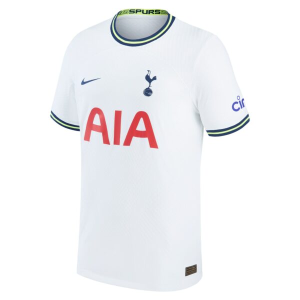 Tottenham Hotspur Home Vapor Match Shirt 2022-2023 with Son 7 printing