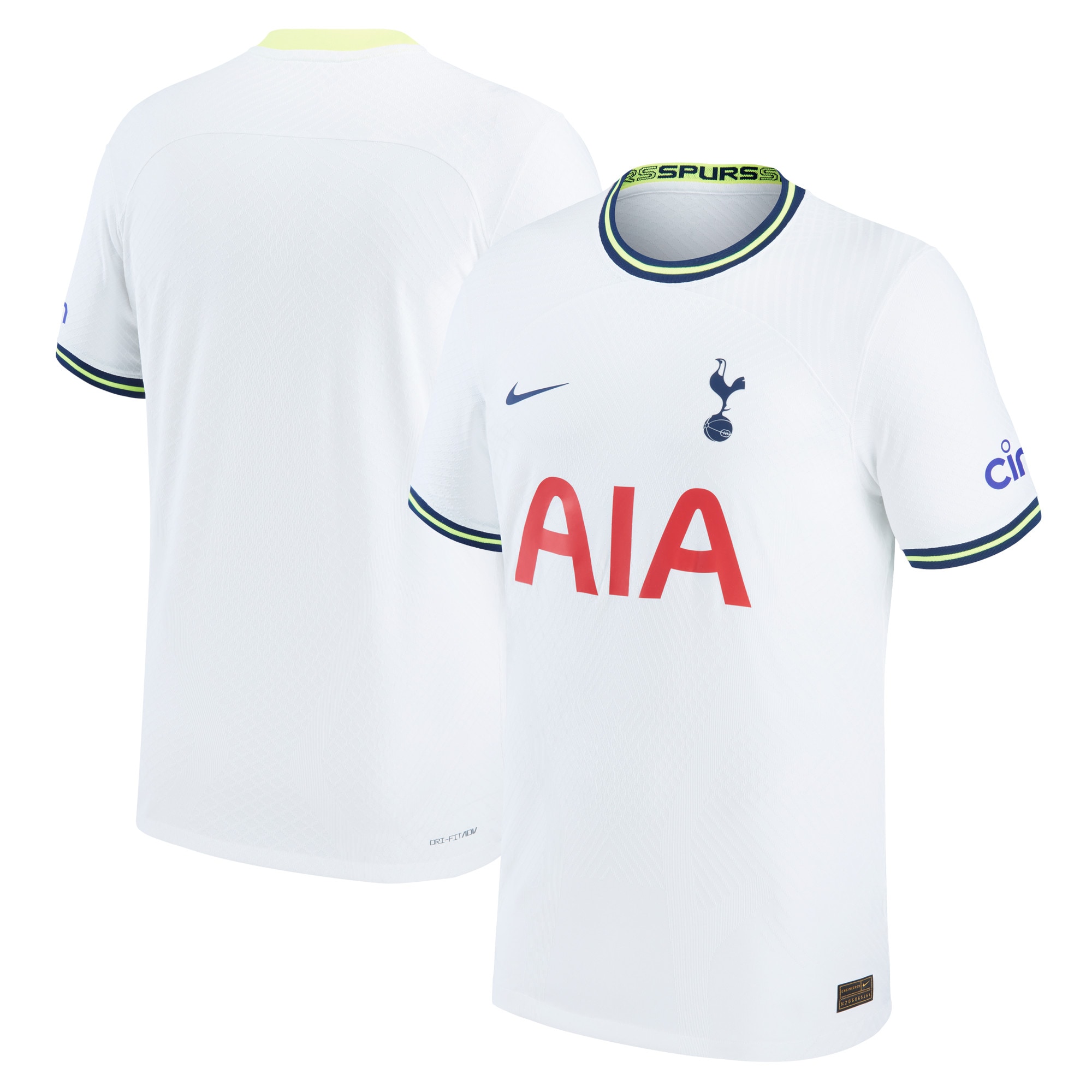 Tottenham Hotspur Home Vapor Match Shirt 2022-2023