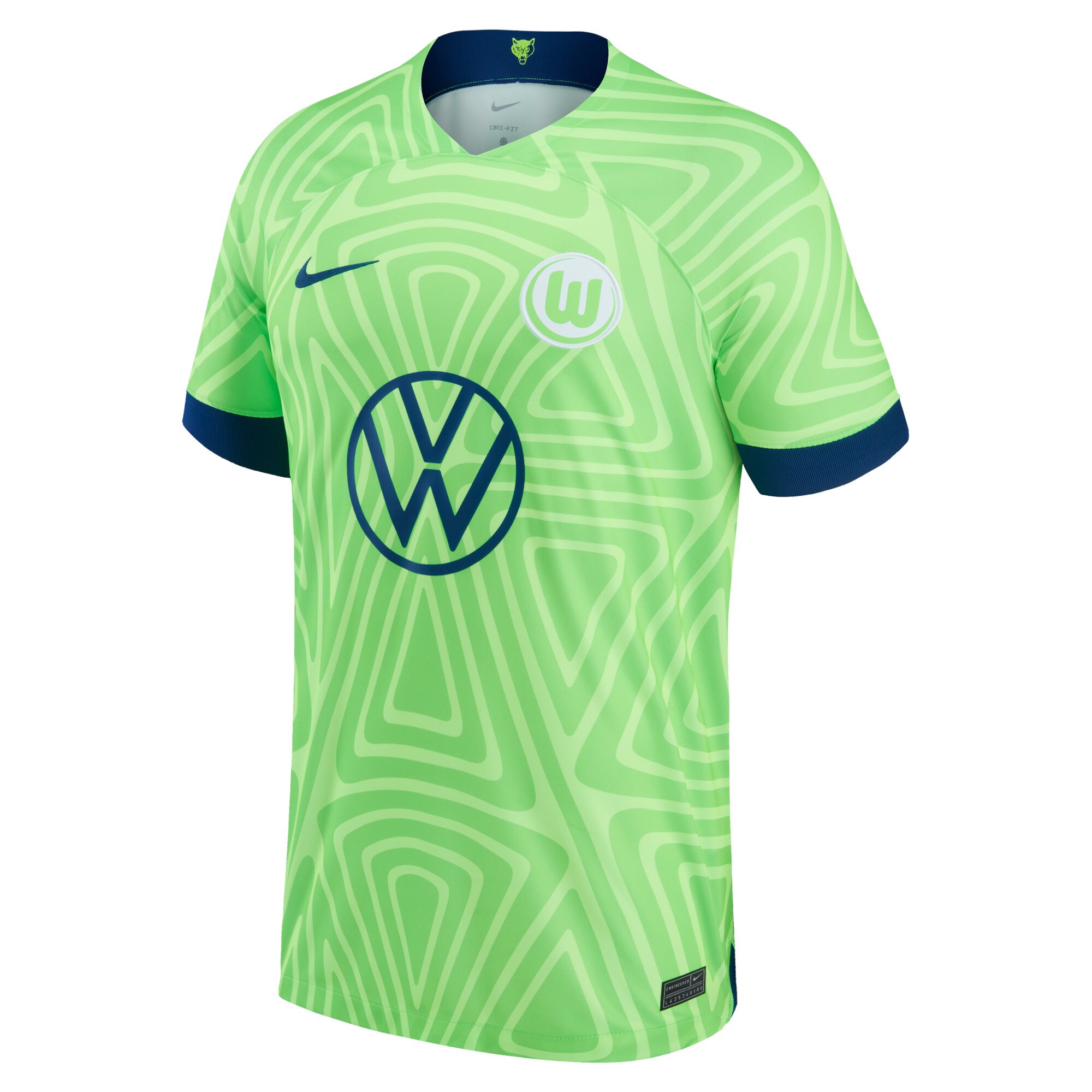 VfL Wolfsburg Home Stadium Shirt 2022-23