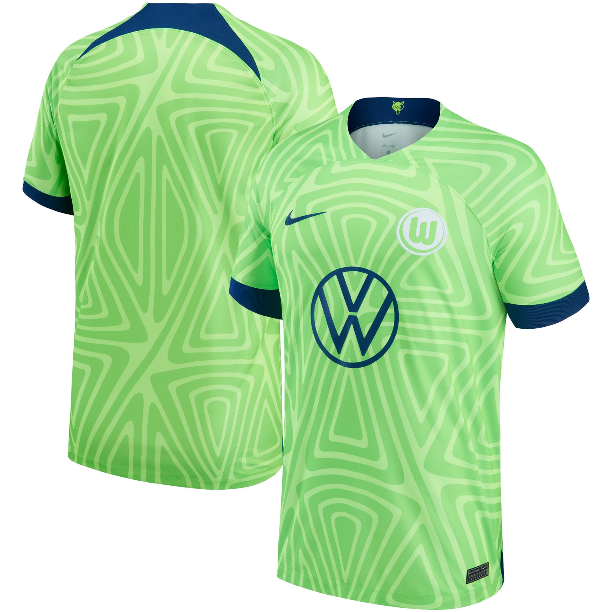 VfL Wolfsburg Home Stadium Shirt 2022-23