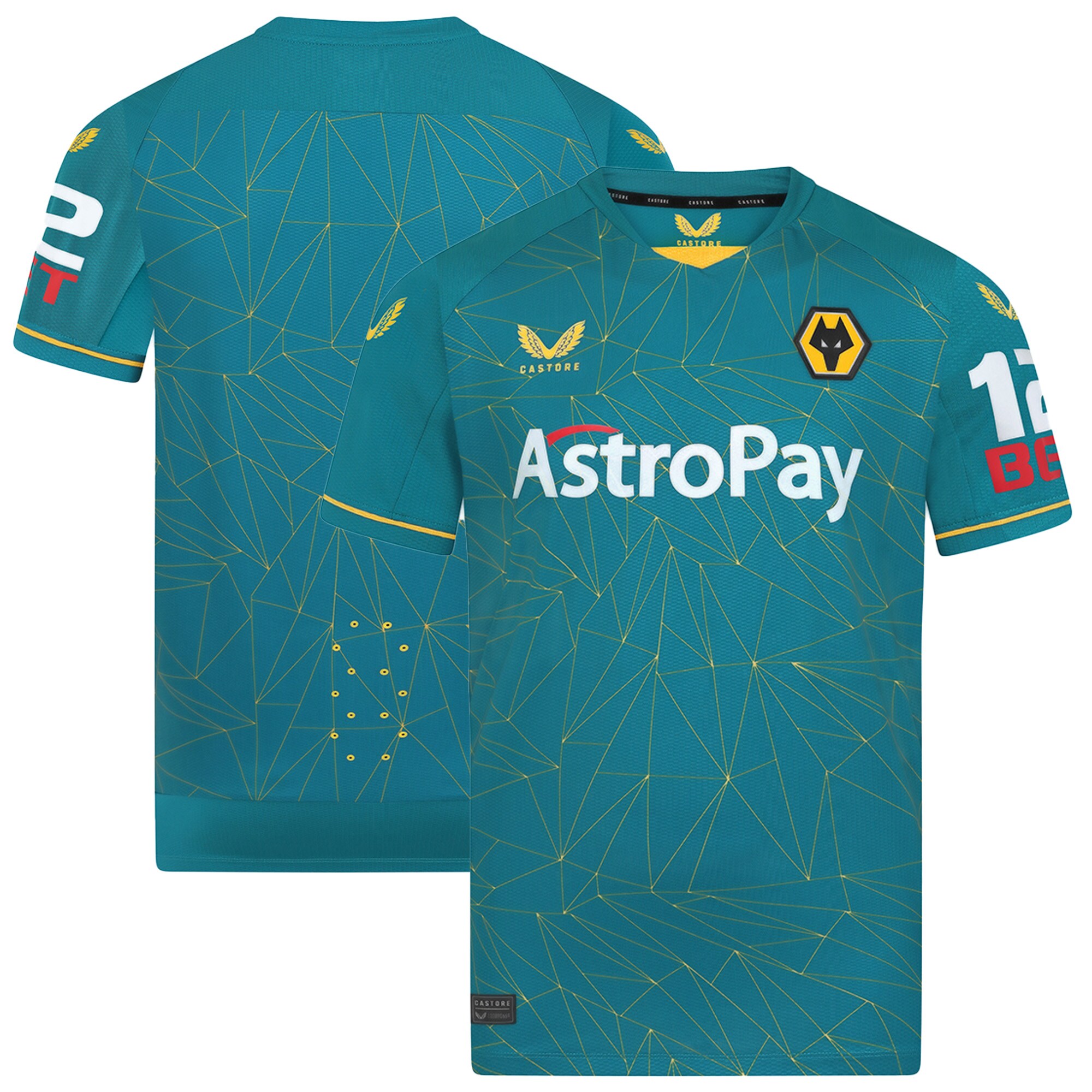 Wolverhampton Wanderers Away Pro Shirt 2022-23