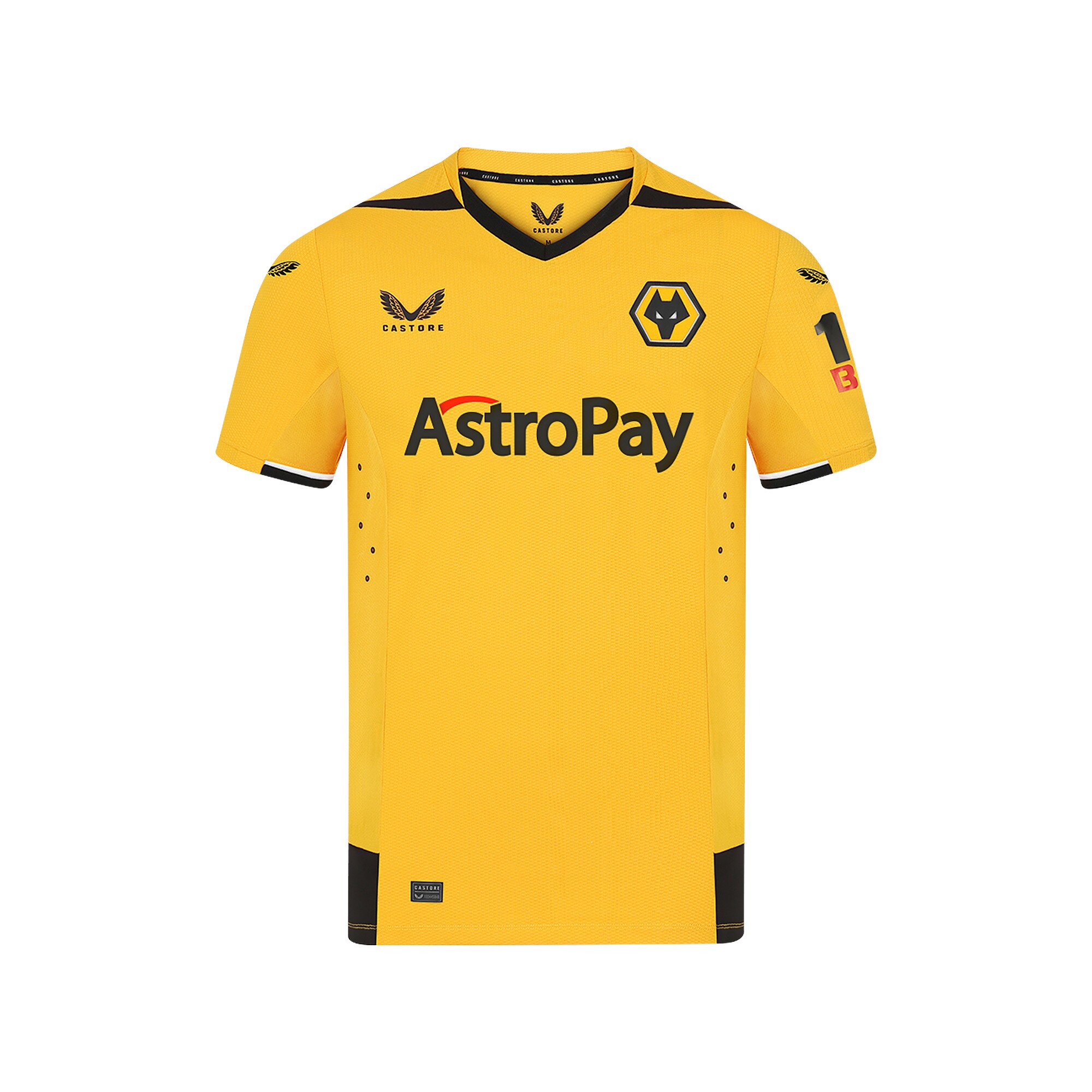 Wolverhampton Wanderers Home Pro Shirt 2022-23 with Raúl 9 printing
